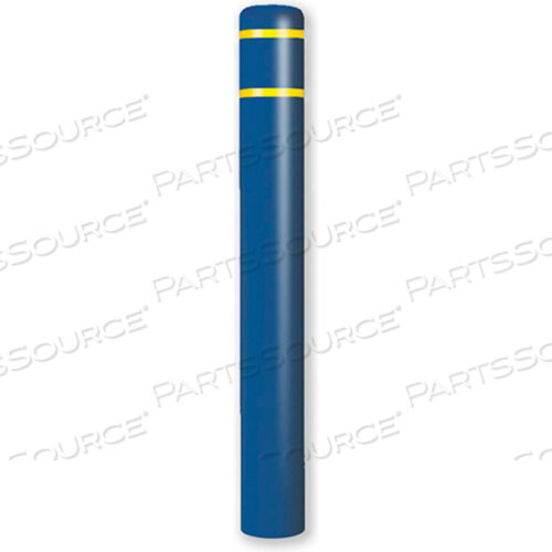 КРЫШКА ДЛЯ СТОЛБА ДИАМЕТРОМ 8-7/8 X 72 H, СИНЯЯ/ЖЕЛТАЯ ЛЕНТА