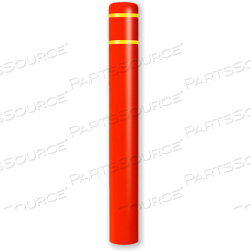 КРЫШКА ДЛЯ СТОЛБЦА ДИАМЕТРОМ 8-7/8 X 72 H, КРАСНО-ЖЕЛТАЯ ЛЕНТА