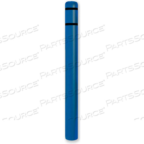 КРЫШКА ДЛЯ СТОЛБА 4.5 ДИАМЕТР X 64H, СИНЯЯ/ЧЕРНАЯ ЛЕНТА