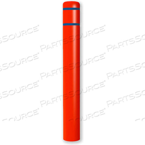 КРЫШКА ДЛЯ СТОЛБЦА ДИАМЕТР 7 X ВЫСОТА 60, КРАСНАЯ/СИНЯЯ ЛЕНТА