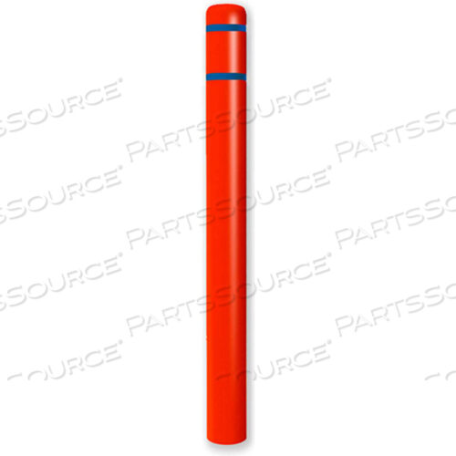 КРЫШКА ДЛЯ СТОЛБЦА ДИАМЕТР 7 X ВЫСОТА 72, КРАСНАЯ/СИНЯЯ ЛЕНТА