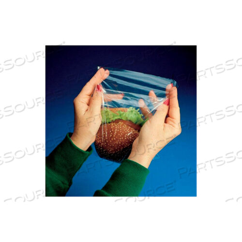 ПАКЕТЫ ДЛЯ СЭНДВИЧЕЙ С ОТКИДЫВАЮЩЕЙСЯ КРЫШКОЙ НИЗКОЙ ПЛОТНОСТИ - 5,5 X 6,25 1 МИЛ, КОЛ-ВО В УПАКОВКЕ 1500