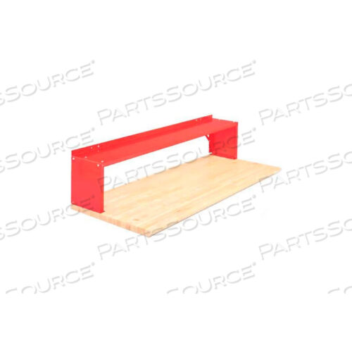 ПОЛКА ДЛЯ СКАМЬИ, ВИШНЕВО-КРАСНАЯ