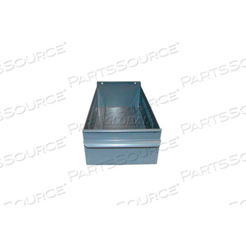 ОТДЕЛЬНЫЙ МЕТАЛЛИЧЕСКИЙ ЯЩИК-ПОЛКА, 4-1/4 Ш X 11 Г X 3-1/8 В, ГЛАДКИЙ ОФИСНЫЙ СЕРЫЙ