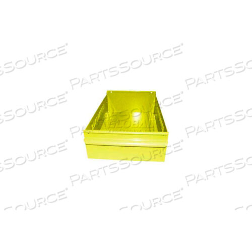 ИНДИВИДУАЛЬНАЯ МЕТАЛЛИЧЕСКАЯ ПОЛКА-ЯЩИК, 8-3/8 Ш X 11 Г X 3-1/8 В, ТЕКСТУРИРОВАННАЯ, БЕЗОПАСНАЯ ЖЕЛТАЯ