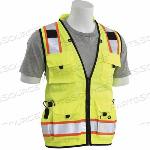 OEM#: 62391S252C СЕТЧАТЫЙ/ПЛОТНЫЙ ЖИЛЕТ ИЗЫСКАННИКА КЛАССА 2, СВЕТОДИОДНЫЙ, СВЕТЛО-СВЕТОДИОДНЫЙ, 5XL от ERB Safety