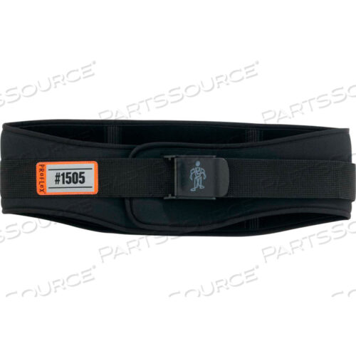 PROFLEX 1505 НИЗКОПРОФИЛЬНАЯ ПОДДЕРЖКА СПИНЫ ДЛЯ ТЯЖЕЛЫХ АТЛЕТОВ, ЧЕРНАЯ, 2XL