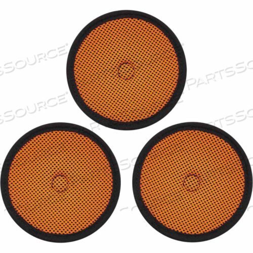 OEM#: 601938983 СМЕННАЯ ВЕРХНЯЯ НАКЛАДКА ДЛЯ КАСКА, ОРАНЖЕВАЯ, 3 ШТ. от Ergodyne