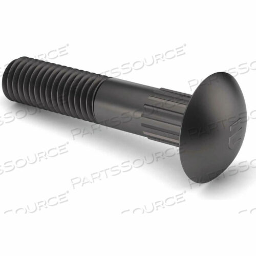 БОЛТ С КАРЕТОЧНОЙ ГОЛОВКОЙ 3/8-16 X 3 - С РЕБРИСТОЙ ШЕЙКОЙ - КЛАСС 5 - ЧАСТИЧНЫЙ - UNC - СТАЛЬ - ОЦИНКОВАННЫЙ - УПАКОВКА ИЗ 25 ШТ.