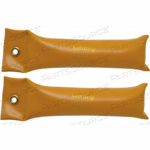 OEM#: 10-0357-2CANDO SOFTGRIP HAND WEIGHT, 5 ФУНТОВ, ЗОЛОТОЙ, 1 ПАРА от Fabrication Enterprises