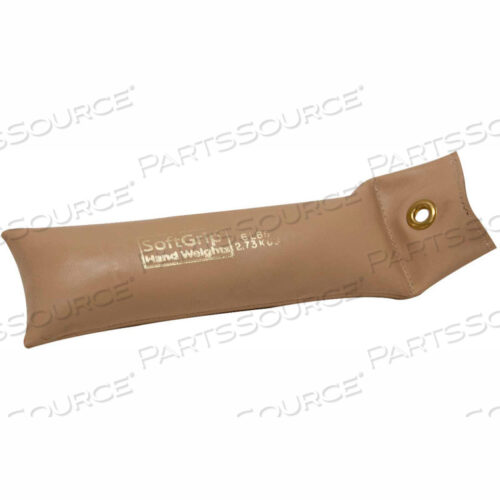 OEM#: 10-0358-1CANDO SOFTGRIP HAND WEIGHT, 6 ФУНТОВ, КОРИЧНЕВЫЙ от Fabrication Enterprises