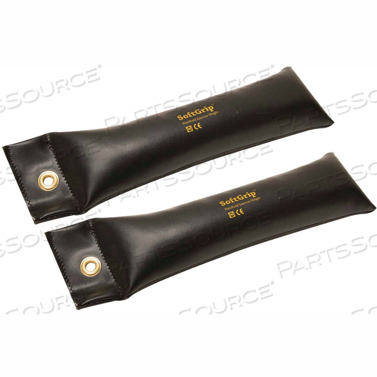 OEM#: 10-0363-2CANDO SOFTGRIP HAND WEIGHT, 10 ФУНТОВ, ЧЕРНЫЙ, 1 ПАРА от Fabrication Enterprises