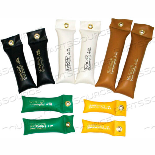 OEM#: 10-0383CANDO SOFTGRIP HAND WEIGHT, НАБОР ИЗ 10 ПРЕДМЕТОВ от Fabrication Enterprises