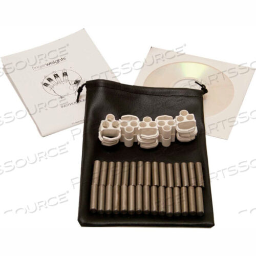 OEM#: 10-0471ТРЕНАЖЕР ДЛЯ ПАЛЬЦЕВ FINGERWEIGHTS, НАБОР ИЗ 5 ПАЛЬЦЕВ, БЕЛЫЙ от Fabrication Enterprises
