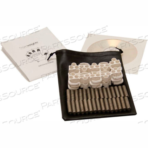 OEM#: 10-0473ТРЕНАЖЕР ДЛЯ ПАЛЬЦЕВ FINGERWEIGHTS, НАБОР ИЗ 10 ПАЛЬЦЕВ, БЕЛЫЙ от Fabrication Enterprises