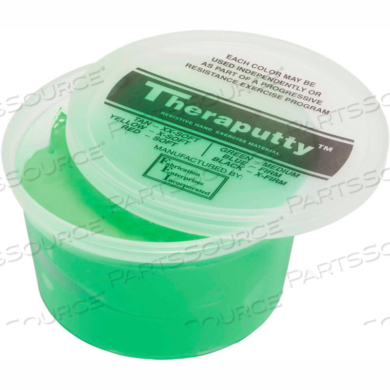 OEM#: 10-0920 THERAPUTTY STANDARD FERCISE PUTTY, ЗЕЛЕНАЯ, СРЕДНЯЯ, 1 ФУНТ от Fabrication Enterprises