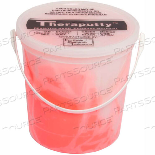 OEM#: 10-0924 THERAPUTTY STANDARD FERCISE PUTTY, КРАСНАЯ, МЯГКАЯ, 5 ФУНТОВ от Fabrication Enterprises