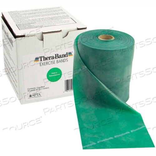 OEM#: 10-1008 ЛАТЕКСНАЯ ЭЛАНТИЧЕСКАЯ ЛЕНТА THERA-BAND, ЗЕЛЕНАЯ, РУЛОН 50 ЯРДОВ/КОРОБКА от Fabrication Enterprises