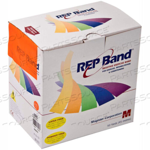 OEM#: 10-1090REP BAND БЕЗЛАТЕКСНАЯ ЭЛАНТИЧЕСКАЯ ЛЕНТА, ОРАНЖЕВАЯ, РУЛОН 50 ЯРДОВ/КОРОБКА от Fabrication Enterprises