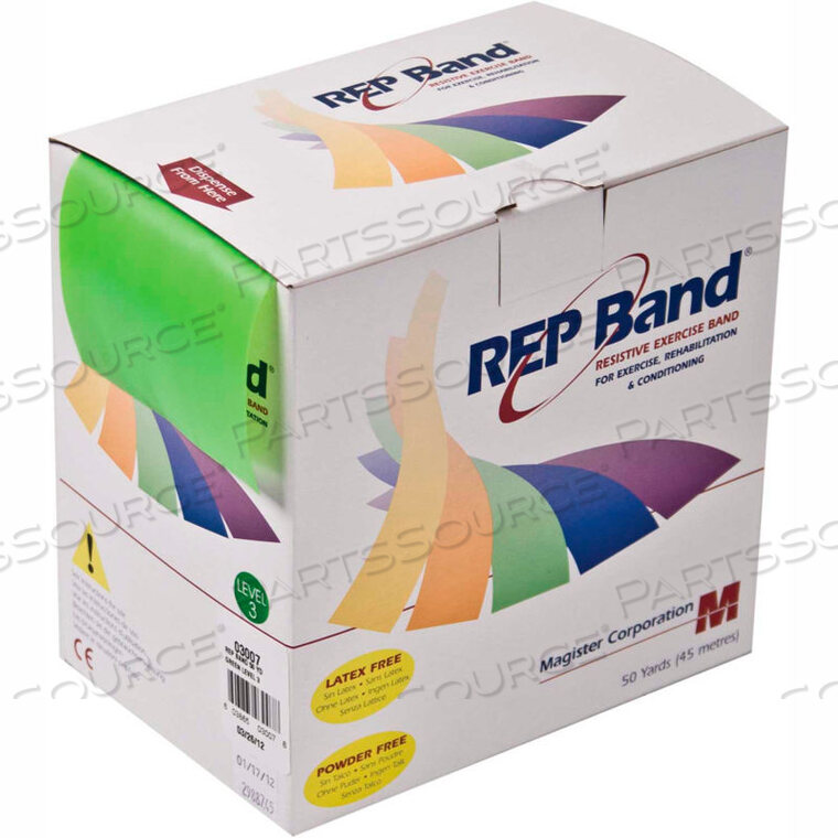 OEM#: 10-1091REP BAND БЕЗЛАТЕКСНАЯ ЭЛАНТИЧЕСКАЯ ЛЕНТА, ЦВЕТ СВЕЖИЙ, РУЛОН 50 ЯРДОВ/КОРОБКА от Fabrication Enterprises