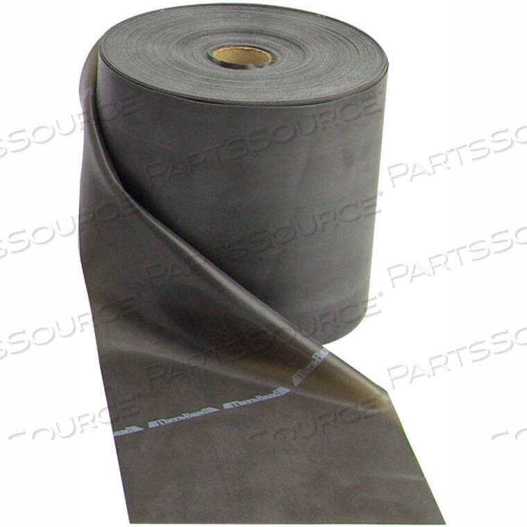 OEM#: 10-1199THERA-BAND LATEX-FREE EXERCISE BAND, BLACK, 50 YARD ROLL/BOX by Fabrication Enterprises