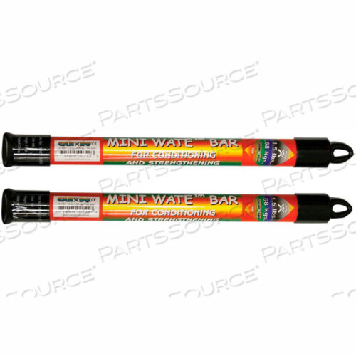 OEM#: 10-1651CANDO MINI WATE EXERCISE WEIGHT BAR, 1,5 ФУНТА, КРАСНЫЙ, 2 ШТ. от Fabrication Enterprises