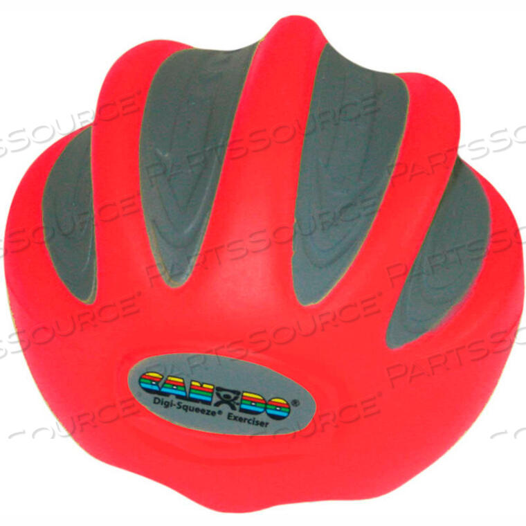 OEM#: 10-1971CANDO DIGI-SQUEEZE ТРЕНАЖЕР ДЛЯ РУК, МАЛЕНЬКИЙ, КРАСНЫЙ, СВЕТЛЫЙ от Fabrication Enterprises