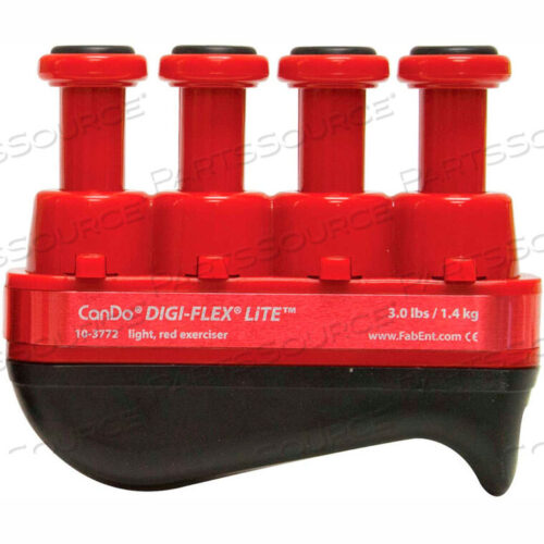 OEM#: 10-3772CANDO DIGI-FLEX LITE ТРЕНАЖЕР ДЛЯ РУКИ, КРАСНЫЙ, СВЕТЛЫЙ от Fabrication Enterprises