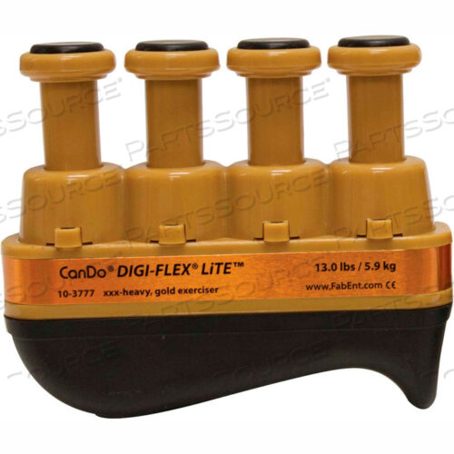 OEM#: 10-3777CANDO DIGI-FLEX LITE ТРЕНАЖЕР ДЛЯ РУКИ, ЗОЛОТОЙ, XXX-HEAVY от Fabrication Enterprises