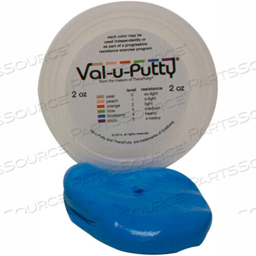 OEM#: 10-3904VAL-U-PUTTY ШПАТЛЕВКА ДЛЯ ТРЕНИРОВОК, ЧЕРНИКА, ТВЕРДАЯ, 2 УНЦИИ от Fabrication Enterprises