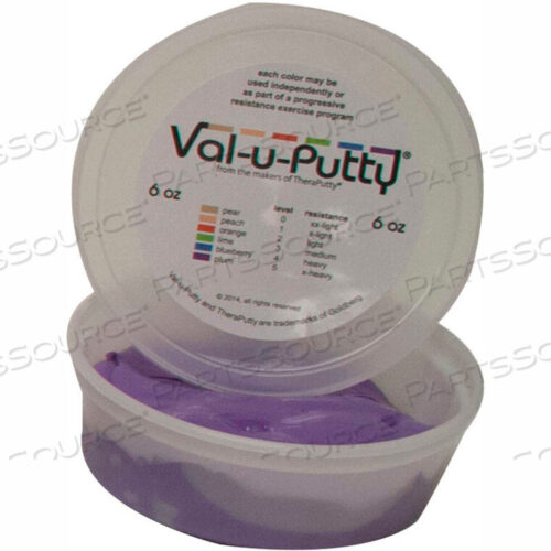 OEM#: 10-3935VAL-U-PUTTY ШПАТЛЕВКА ДЛЯ ТРЕНИРОВОК, СЛИВОВАЯ, X-FIRM, 6 УНЦИЙ от Fabrication Enterprises