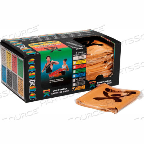 OEM#: 10-5247CANDO LOW POWDER PRE-CUT FERCISE BAND, XXX-HEAVY, GOLD, 48L STRIP, BOX OF 40 от Fabrication Enterprises