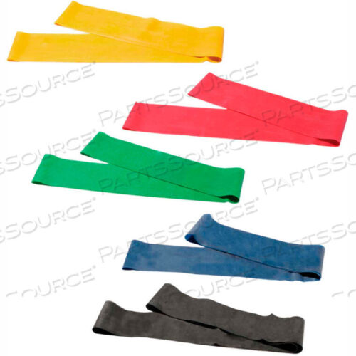 OEM#: 10-5299-10CANDO EXERCISE BAND LOOP, 30 ДЛИНА, 5 ЦВЕТНЫЙ НАБОР, 10 НАБОРОВ от Fabrication Enterprises