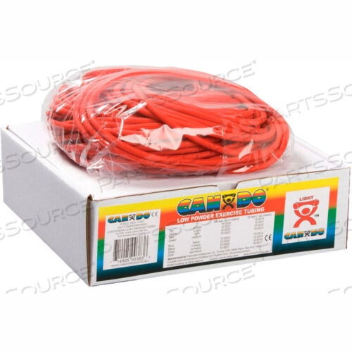 OEM#: 10-5522CANDO LOW POWDER EXERCISE TUBING, RED, 100 ROLL/BOX by Fabrication Enterprises