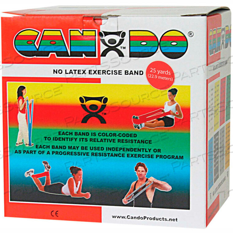 OEM#: 10-5632CANDO ЛАТЕКСНАЯ ЭЛАНТИЧЕСКАЯ ЛЕНТА, КРАСНАЯ, РУЛОН 25 ЯРДОВ, 1 РУЛОН/КОРОБКА от Fabrication Enterprises