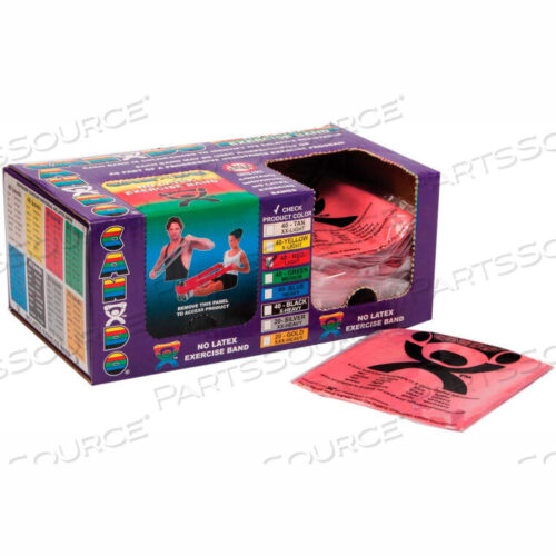 OEM#: 10-5642CANDO LATEX FREE PRE-CUT FERCISCIS BAND, LIGHT, КРАСНЫЙ, 48 ЛИНИЙ, КОРОБКА ИЗ 40 ШТ. от Fabrication Enterprises