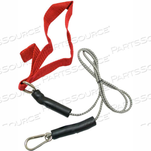 OEM#: 10-5812CANDO BUNGEE EXERCISE CORD С НАВЕСКАМИ, 4 ШНУРА, КРАСНЫЙ от Fabrication Enterprises