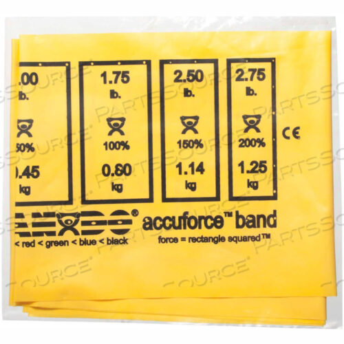 OEM#: 10-5901CANDO ACCUFORCE EFERCISE BAND, ЖЕЛТЫЙ, 48L BAND от Fabrication Enterprises