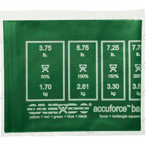 OEM#: 10-5903CANDO ACCUFORCE EFERCISE BAND, ЗЕЛЕНЫЙ, 48L BAND от Fabrication Enterprises