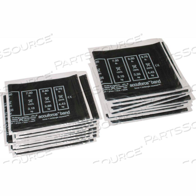 OEM#: 10-5945CANDO ACCUFORCE EFERCISE BAND, ЧЕРНЫЙ, 48L BAND, КОРОБКА ИЗ 40 ШТ. от Fabrication Enterprises