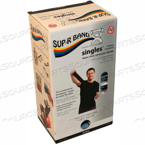 OEM#: 10-6375SUP-R BAND БЕЗЛАТЕКСНАЯ ЭЛАНТИЧЕСКАЯ ЛЕНТА, 5 ПОЛОСОК, ЧЕРНАЯ, 30 ПОЛОСОК/КОРОБКА от Fabrication Enterprises