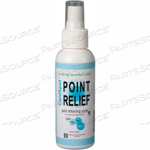 OEM#: 11-0701-12POINT RELIEF COLDSPOT PAIN RELIEF SPRAY, БУТЫЛКА 4 УНЦИИ, УПАКОВКА ИЗ 12 ШТУК от Fabrication Enterprises