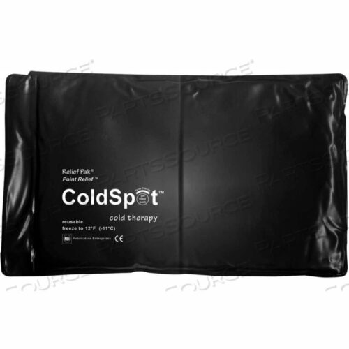 OEM#: 11-1253RELIEF PAK СВЕРХПРОЧНЫЙ ЧЕРНЫЙ УРЕТАНОВЫЙ МНОГОРАЗОВЫЙ ХОЛОДНЫЙ КОМПЛЕКТ, ПОЛОВИННЫЙ РАЗМЕР 7 X 11 от Fabrication Enterprises