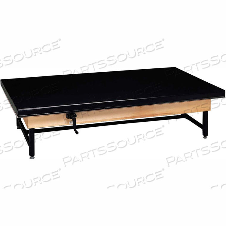 OEM#: 15-2017MANUAL HI-LOW UPHOLSTERED PLATFORM TABLE, 84L X 48W X 19 - 27H от Fabrication Enterprises