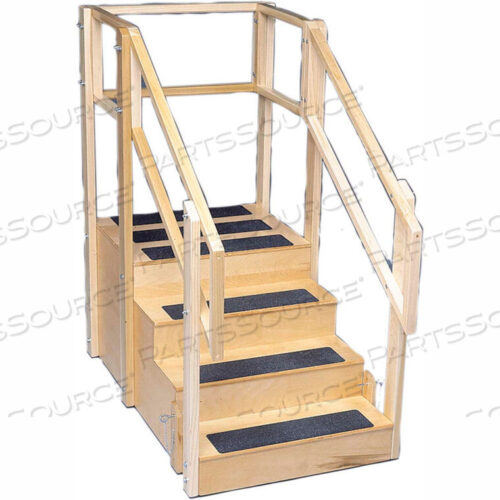 OEM#: 15-4200ЛЕСТНИЦА ДЛЯ ТРЕНИРОВОК ОДНОСТОРОННЯЯ С ПЛАТФОРМОЙ, 55Д X 30Ш X 54В от Fabrication Enterprises