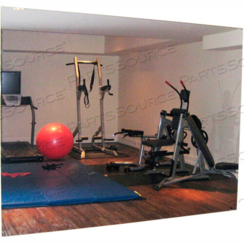 OEM#: 19-1035ULTRA-SAFE GLASSLESS MIRROR, WALL MOUNT, VERTICAL, 48W X 72H by Fabrication Enterprises