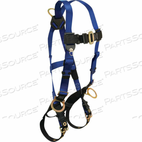 OEM#: 7018CONTRACTOR 3-D FULL BODY HARNESS, 3 D-RINGS, BACK AND SIDE, SIZE UNIFIT by Falltech