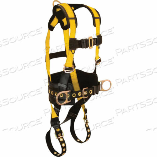 OEM#: 7035MJOURNEYMAN 3-D FULL BODY HARNESS, 3 D-RINGS, SIZE MEDIUM by Falltech