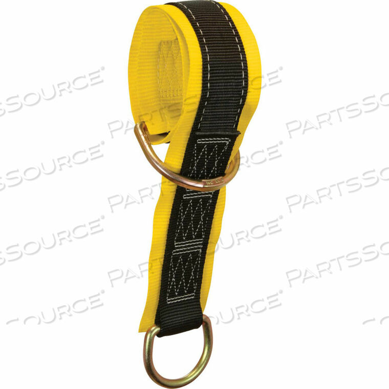 OEM#: 7372WEB PASS-THROUGH ANCHOR SLING WITH 2 D-RINGS AND 3 WEAR PAD, 6 LONG by Falltech