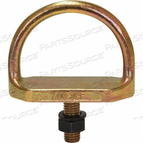 КРЕПЛЕНИЕ D-ОБРАЗНЫМ КОЛЬЦОМ, ШПИЛЬКА С РЕЗЬБОЙ 9/16 С ГАЙКОЙ КЛАССА 8